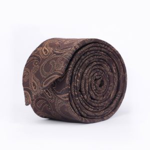 Paisley beige Tie