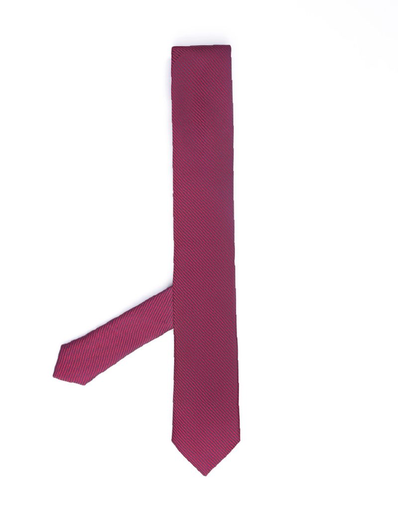 T008M00-Maroon-5 Navy stripes Tie