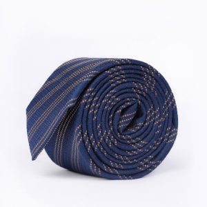 Gold stripes Tie