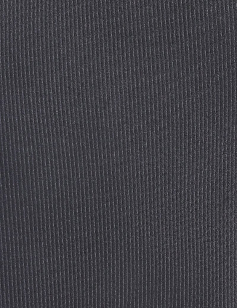 T015B00-Black-3 Striped Tie