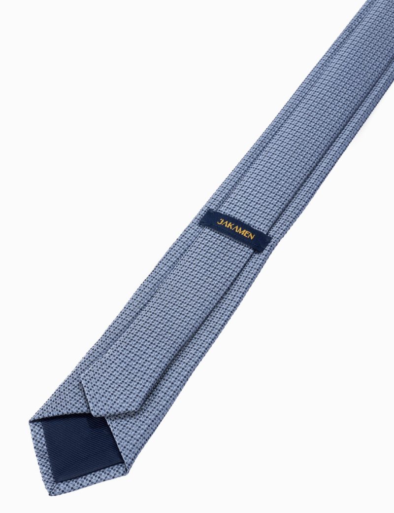 TH001G00-Grey-2 Handkerchief with black dots