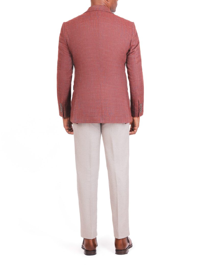 sk38sf04m008-Maroon-059-4 Men’s Classic Blazer in Wool