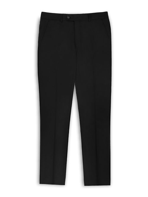 Formal Textured Comfort Fit Pants
