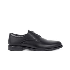 Plain Derby Shoes - PVC Sole