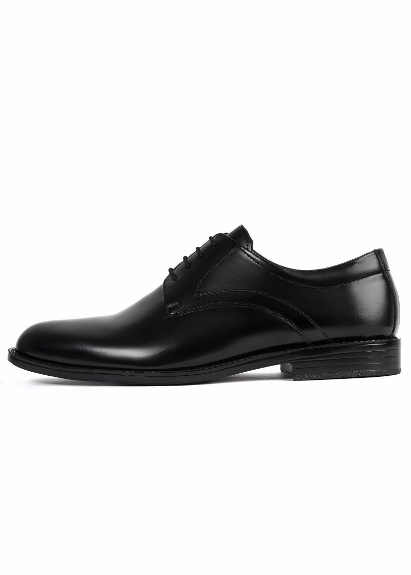 JK37KL14M040-Patent-001-1 Plain Derby Shoes - PVC Sole