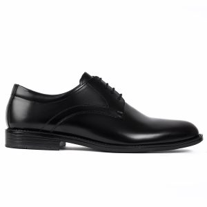 Plain Derby Shoes - PVC Sole