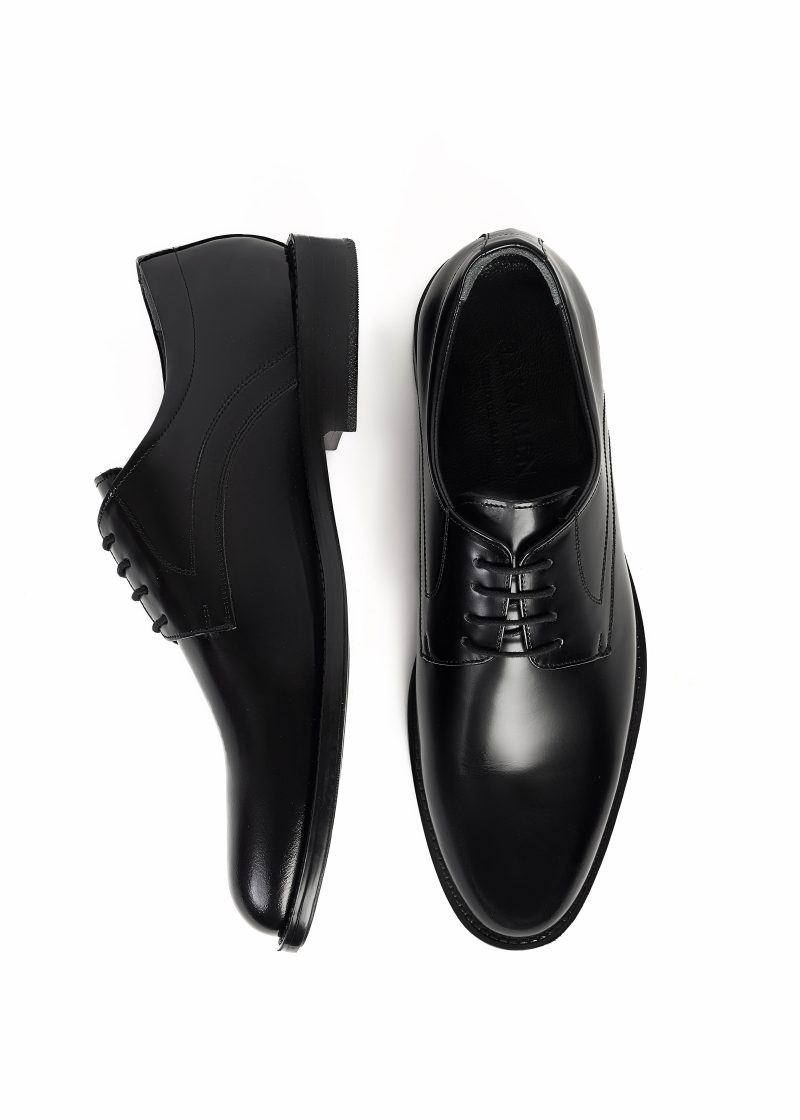 JK37KL14M040-Patent-001-5 Plain Derby Shoes - PVC Sole