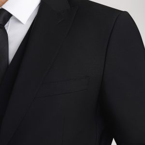 Three-Piece Wool Vest Suit