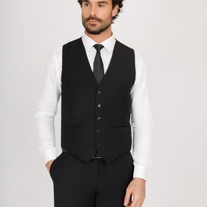 Three-Piece Wool Vest Suit