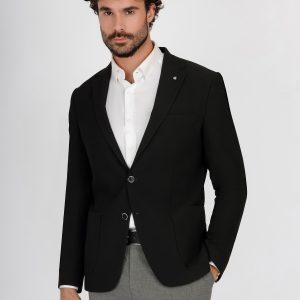 Two-Button Notch Lapel Suit – Slim Fit
