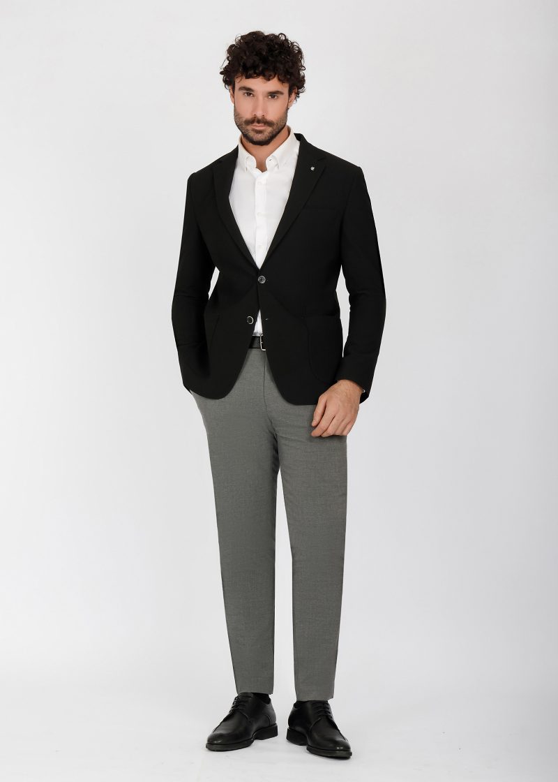 Two-Button Notch Lapel Suit – Slim Fit