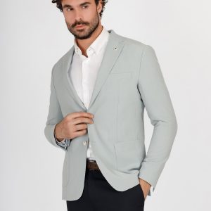 Two-Button Notch Lapel Suit – Slim Fit