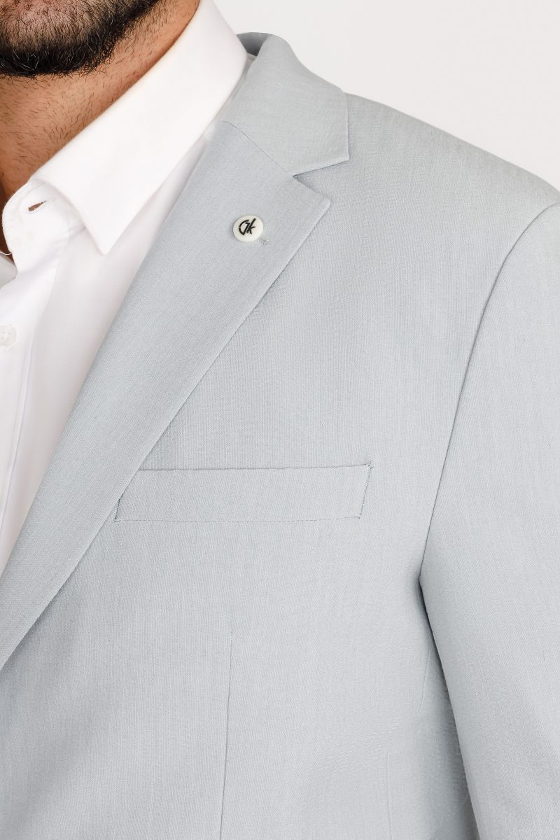 Two-Button Notch Lapel Suit – Slim Fit