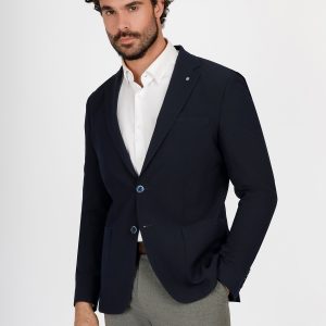 Two-Button Notch Lapel Suit – Slim Fit
