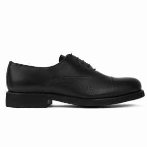 Classic Plain Genuine Leather Oxford Shoes