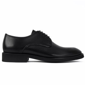 Classic Plain Genuine Leather Derby Shoes
