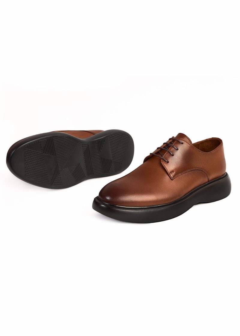 Men’s Chunky Leather Derby Shoes