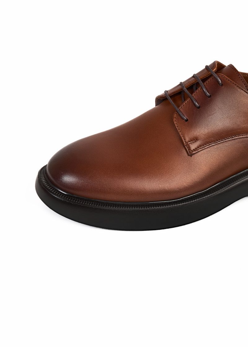 Men’s Chunky Leather Derby Shoes