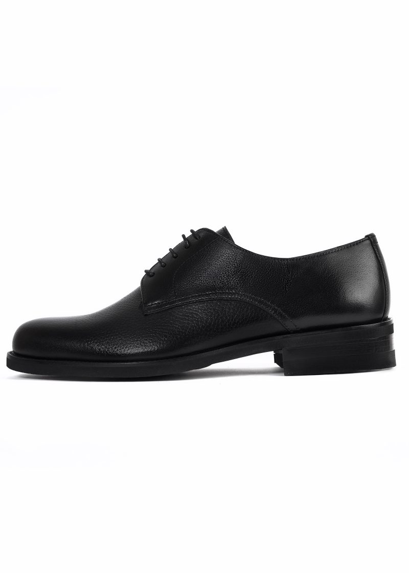 Classic Plain Genuine Leather Derby Shoes
