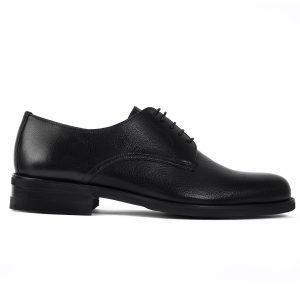 Classic Plain Genuine Leather Derby Shoes