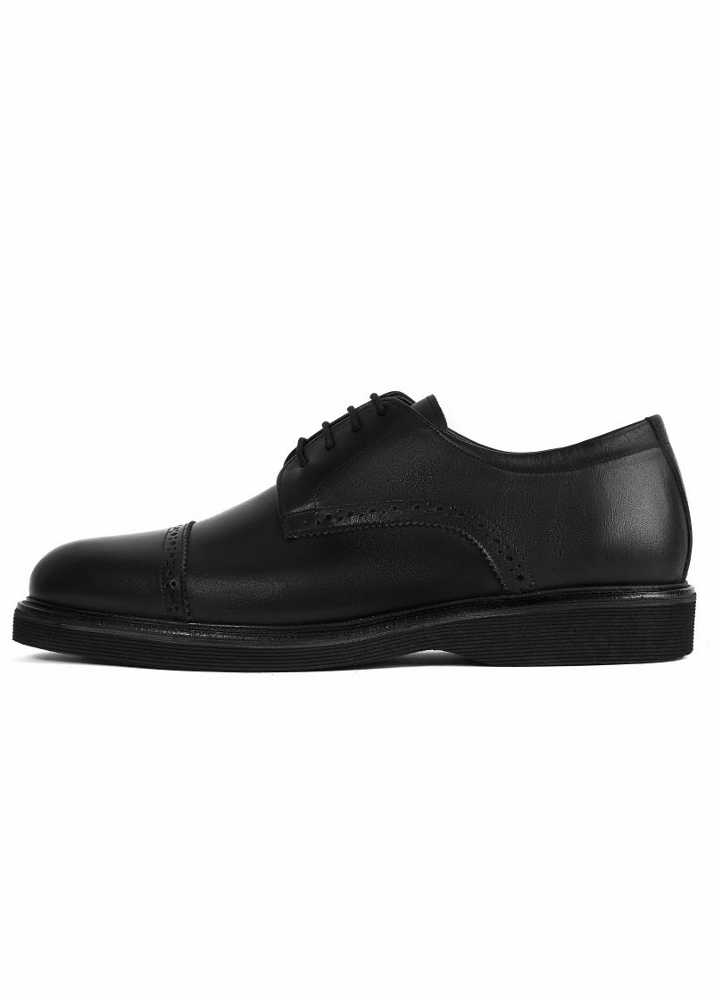 Semi-Textured Derby Shoes