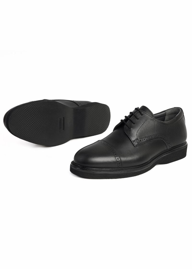 Semi-Textured Derby Shoes