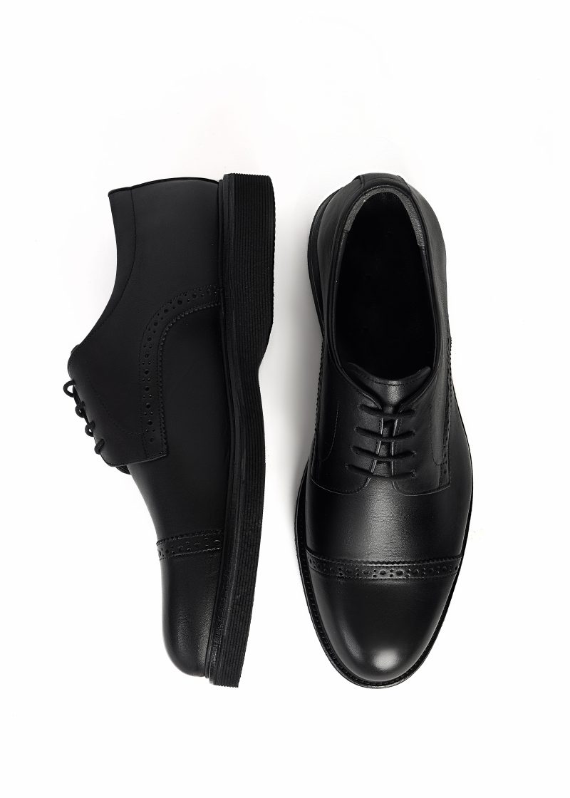 Semi-Textured Derby Shoes