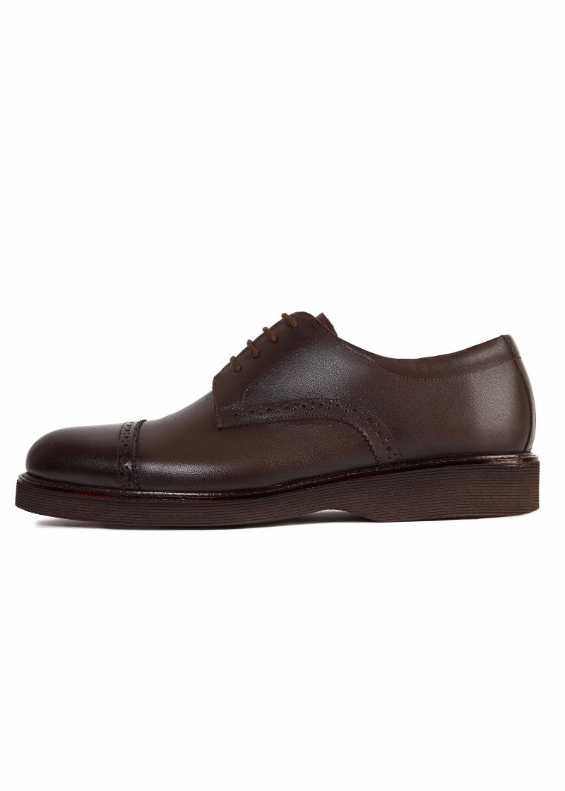 Semi-Textured Derby Shoes