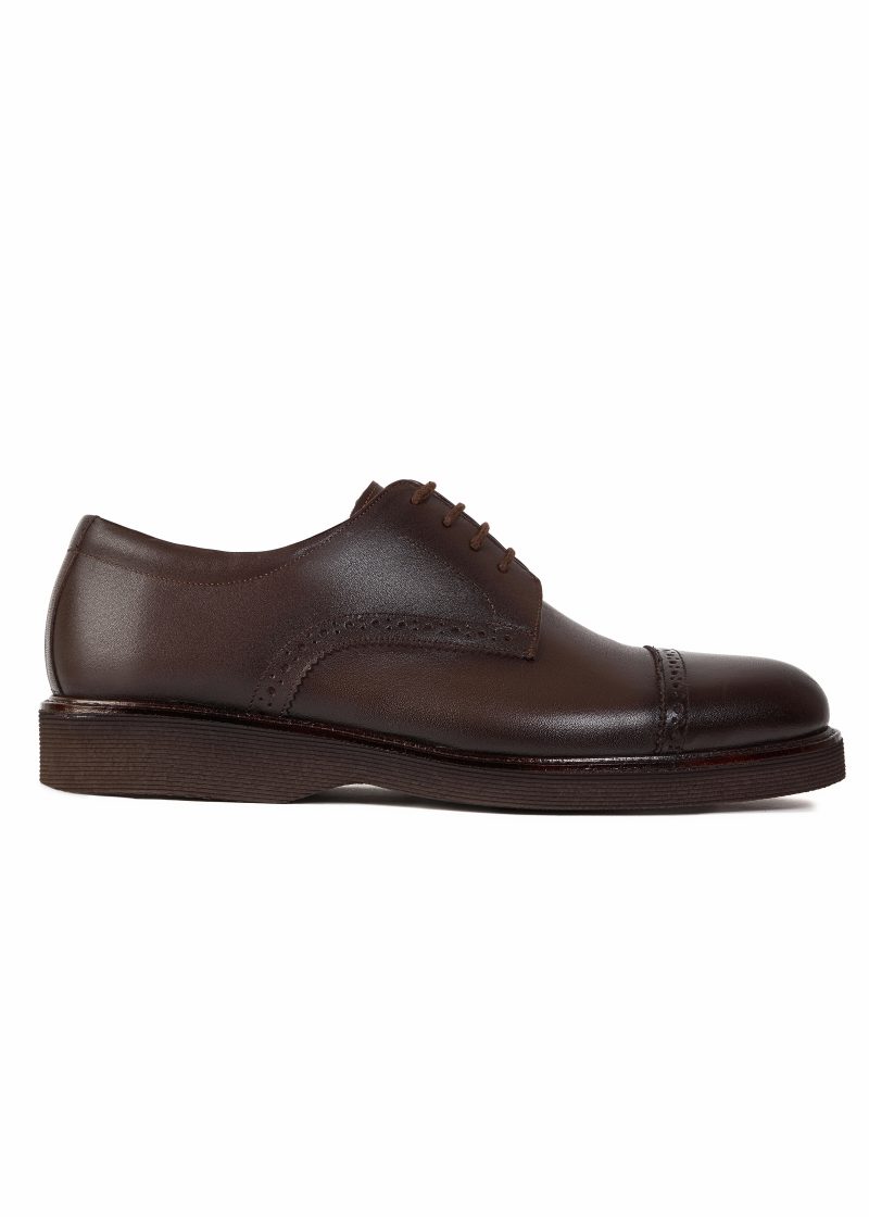 Semi-Textured Derby Shoes
