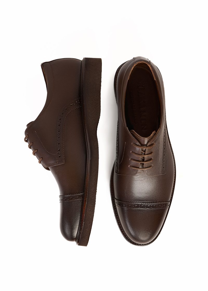 Semi-Textured Derby Shoes