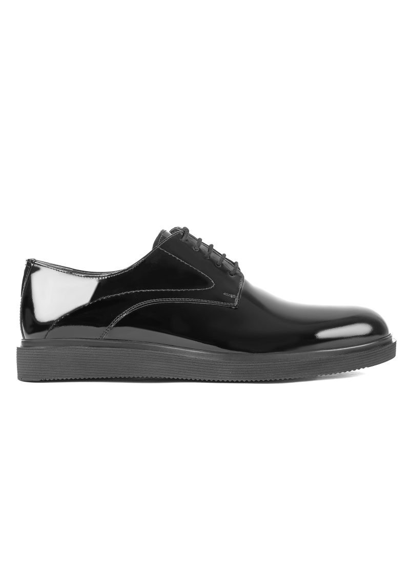 Patent Leather Derby Shoes