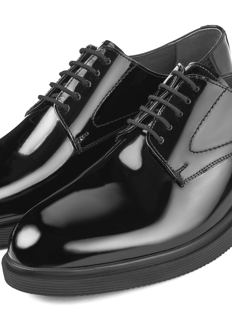 Patent Leather Derby Shoes