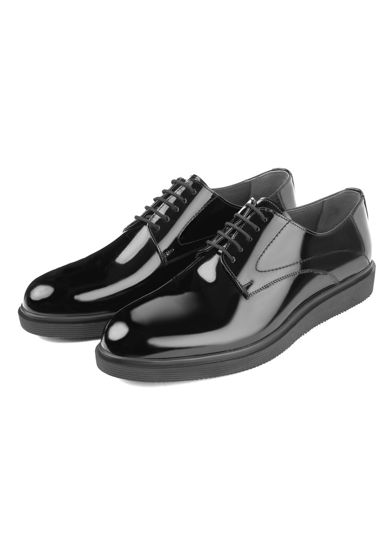 Patent Leather Derby Shoes