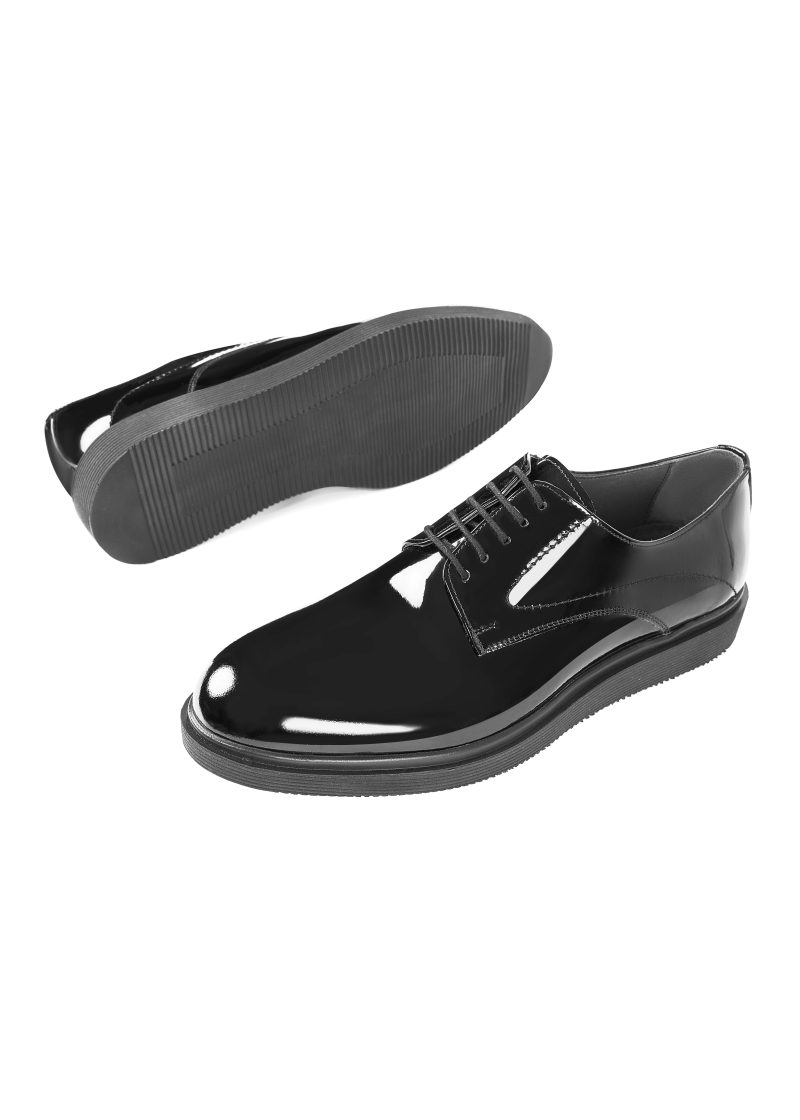 Patent Leather Derby Shoes