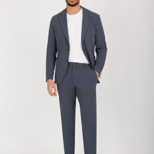Notch Lapel Slim Fit Suit
