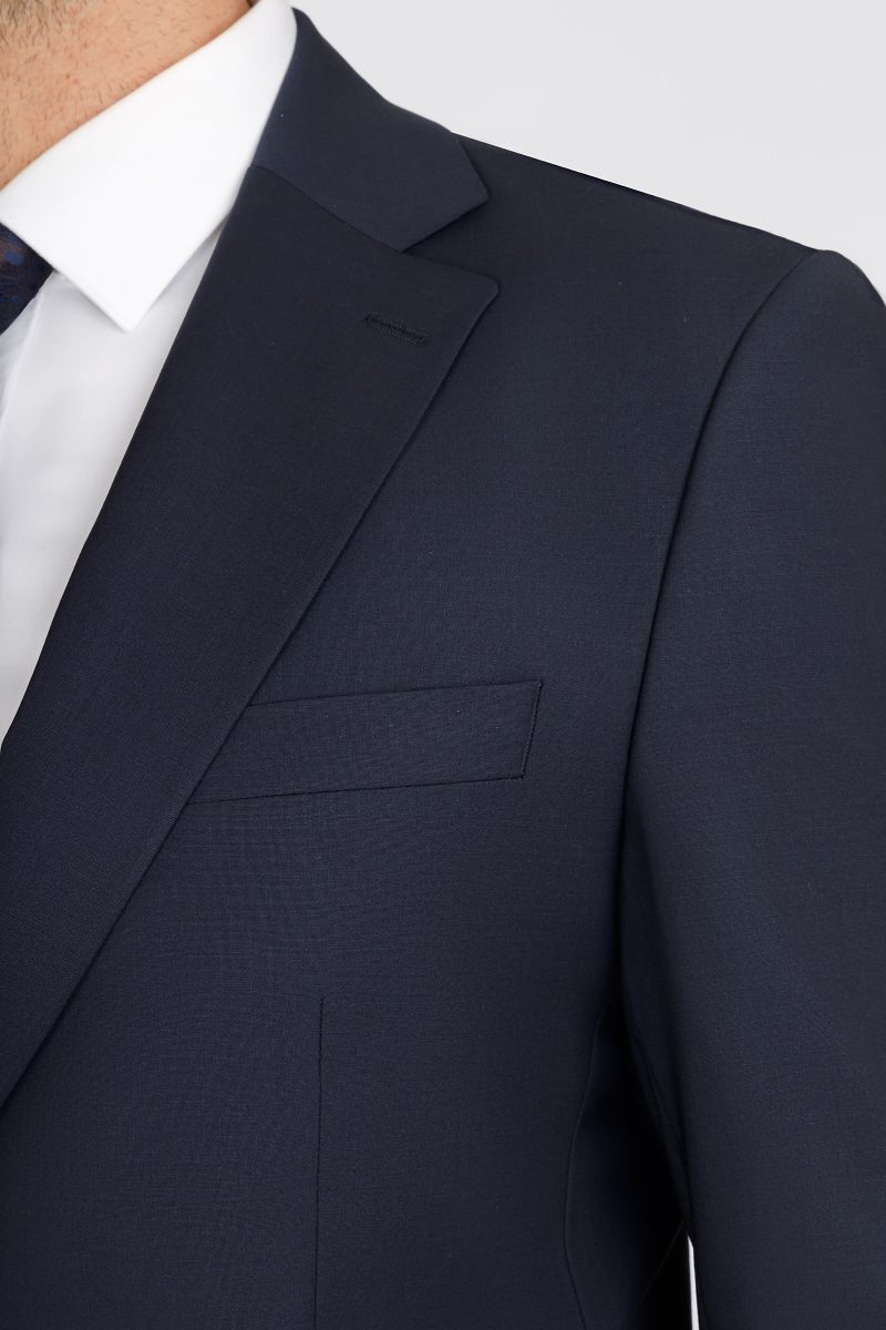 SK41SF02M001-Navy-002-5 Wool Blend Perfumed Suit