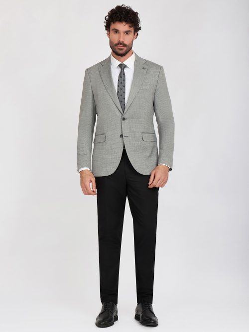 Mismatch Notch Lapel Suit