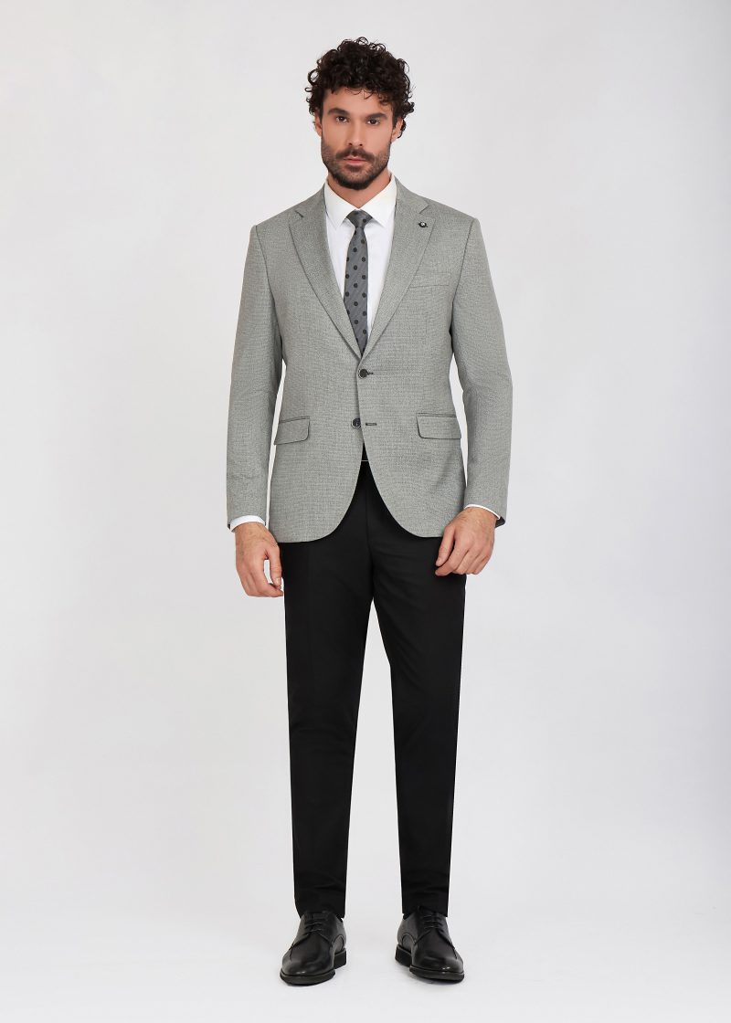 Mismatch Notch Lapel Suit