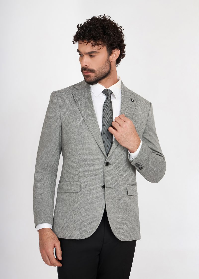 Mismatch Notch Lapel Suit