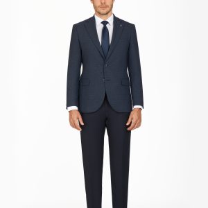 Notch Lapel Slim Fit Mismatched Suit