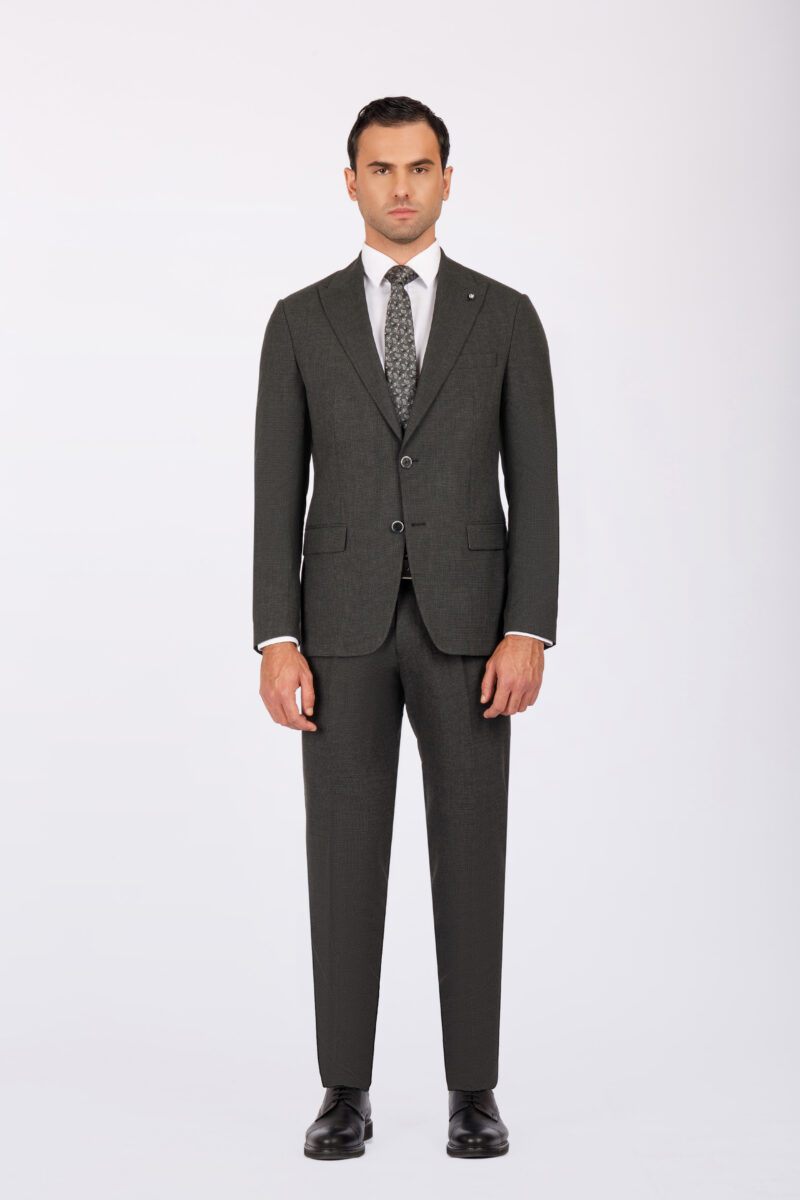 Dark Grey Slim Fit Suit
