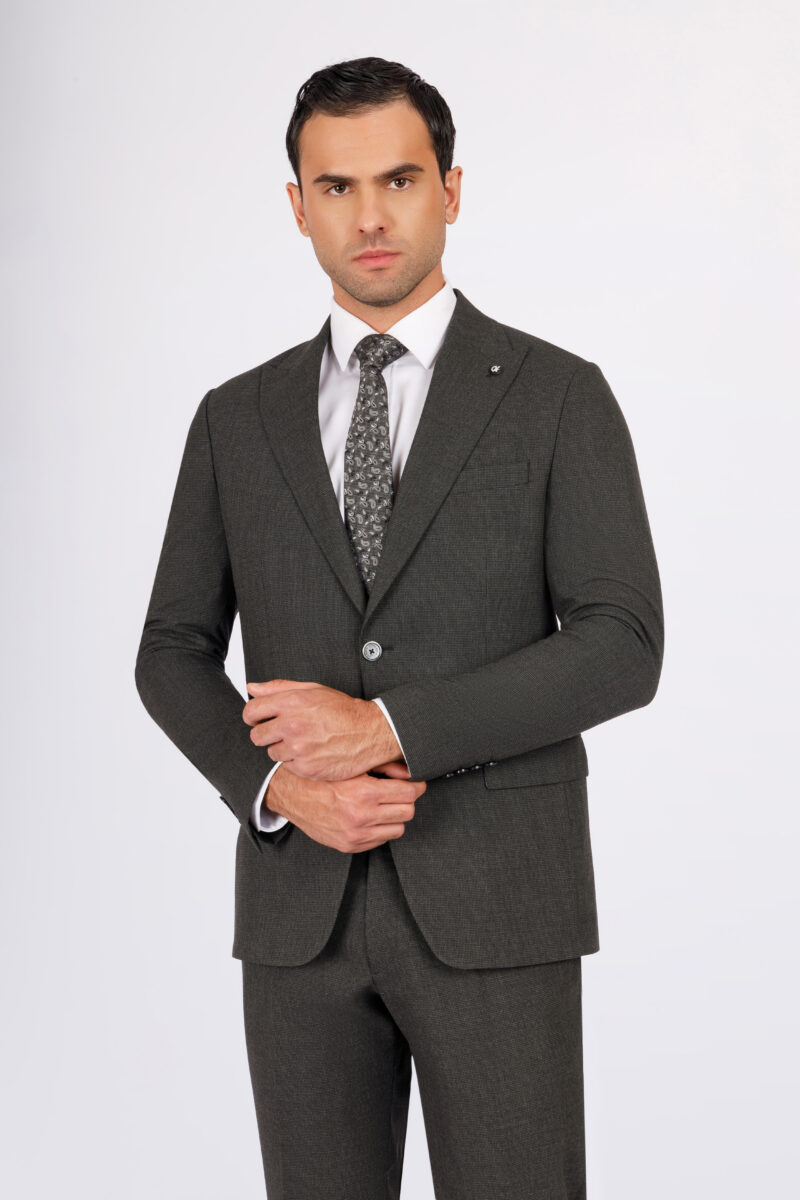 Dark Grey Slim Fit Suit