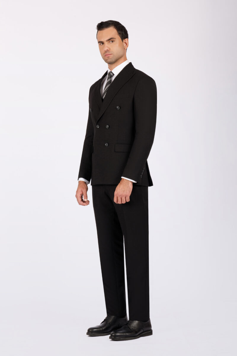 Double Breasted Slim Fit Suit