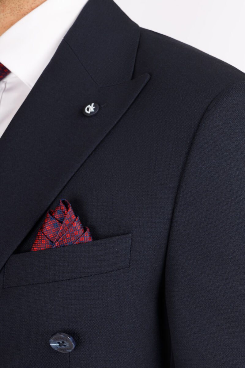 Double Breasted Slim Fit Suit