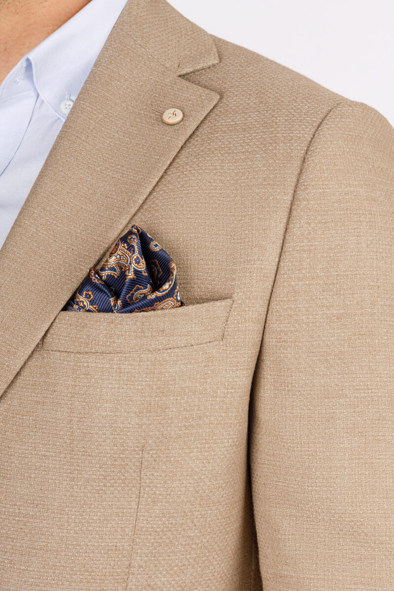 SK41SF04M004-Coffee-016-2 Slim Fit Blazer
