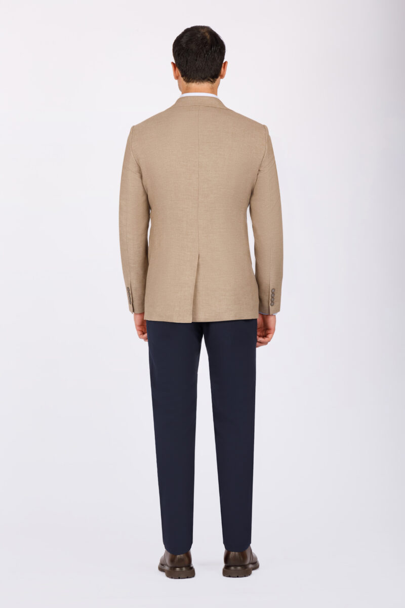 SK41SF04M004-Coffee-016-6 Slim Fit Blazer
