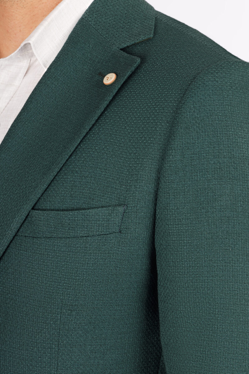 SK41SF04M004-Dark-green-107-2 Slim Fit Blazer