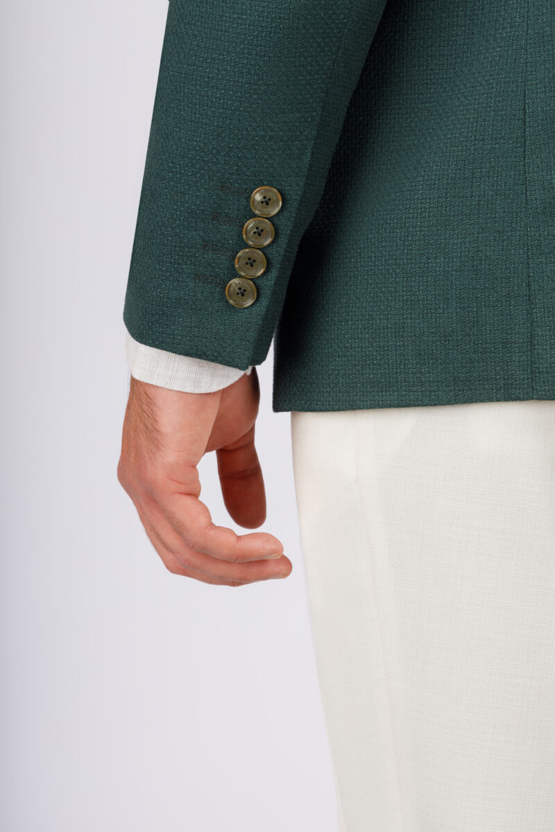 SK41SF04M004-Dark-green-107-3 Slim Fit Blazer