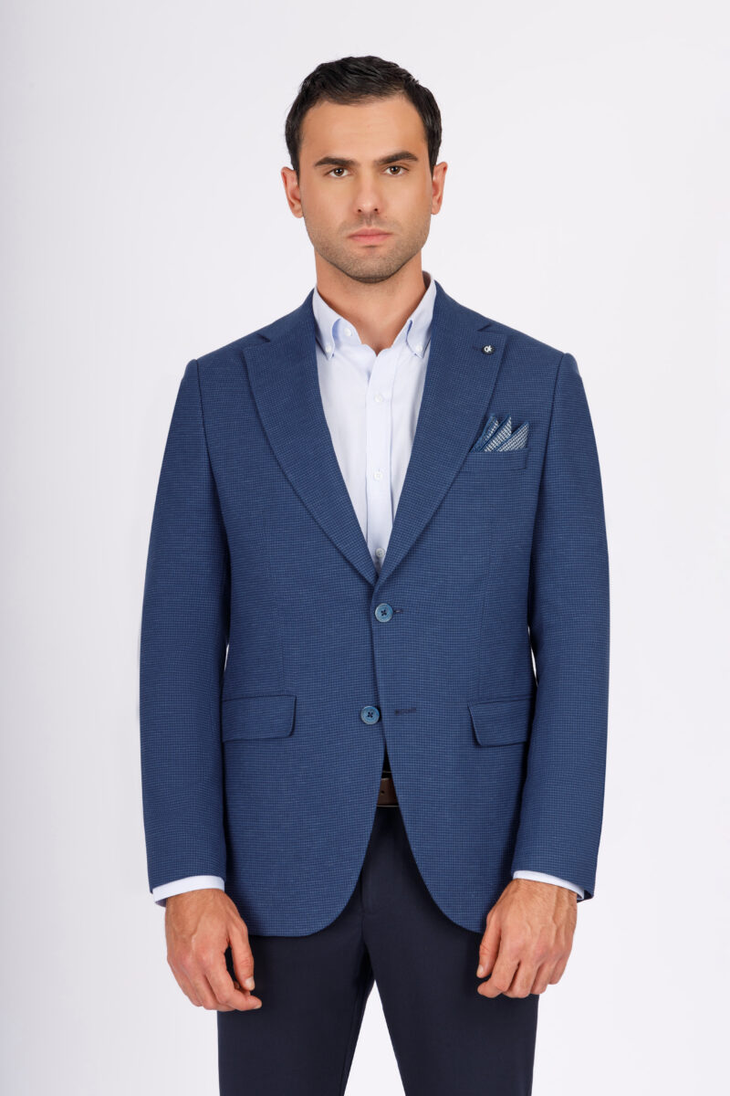 SK41SF04M004-Navy-019-1 Slim Fit Blazer