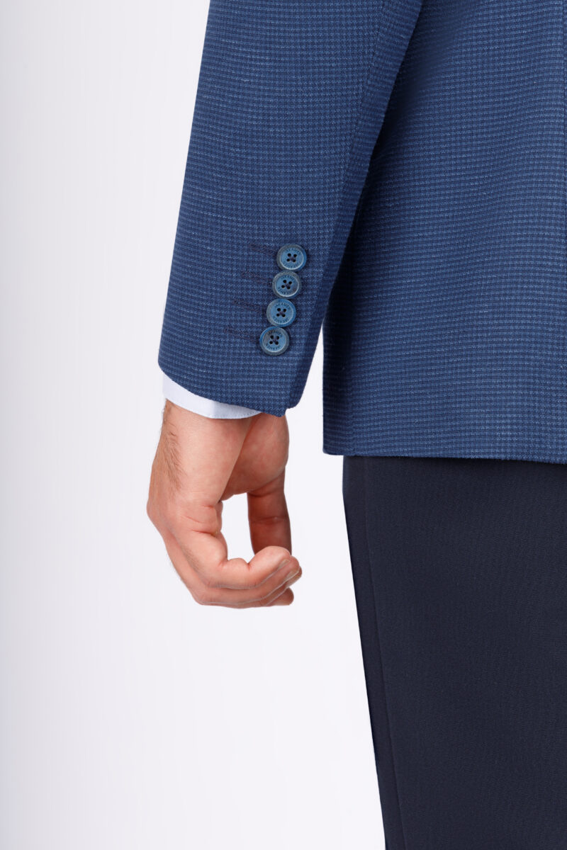 SK41SF04M004-Navy-019-3 Slim Fit Blazer